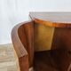 Pair of Art Decò bedside tables in walnut and thuja