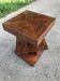 Art deco period double-plated table