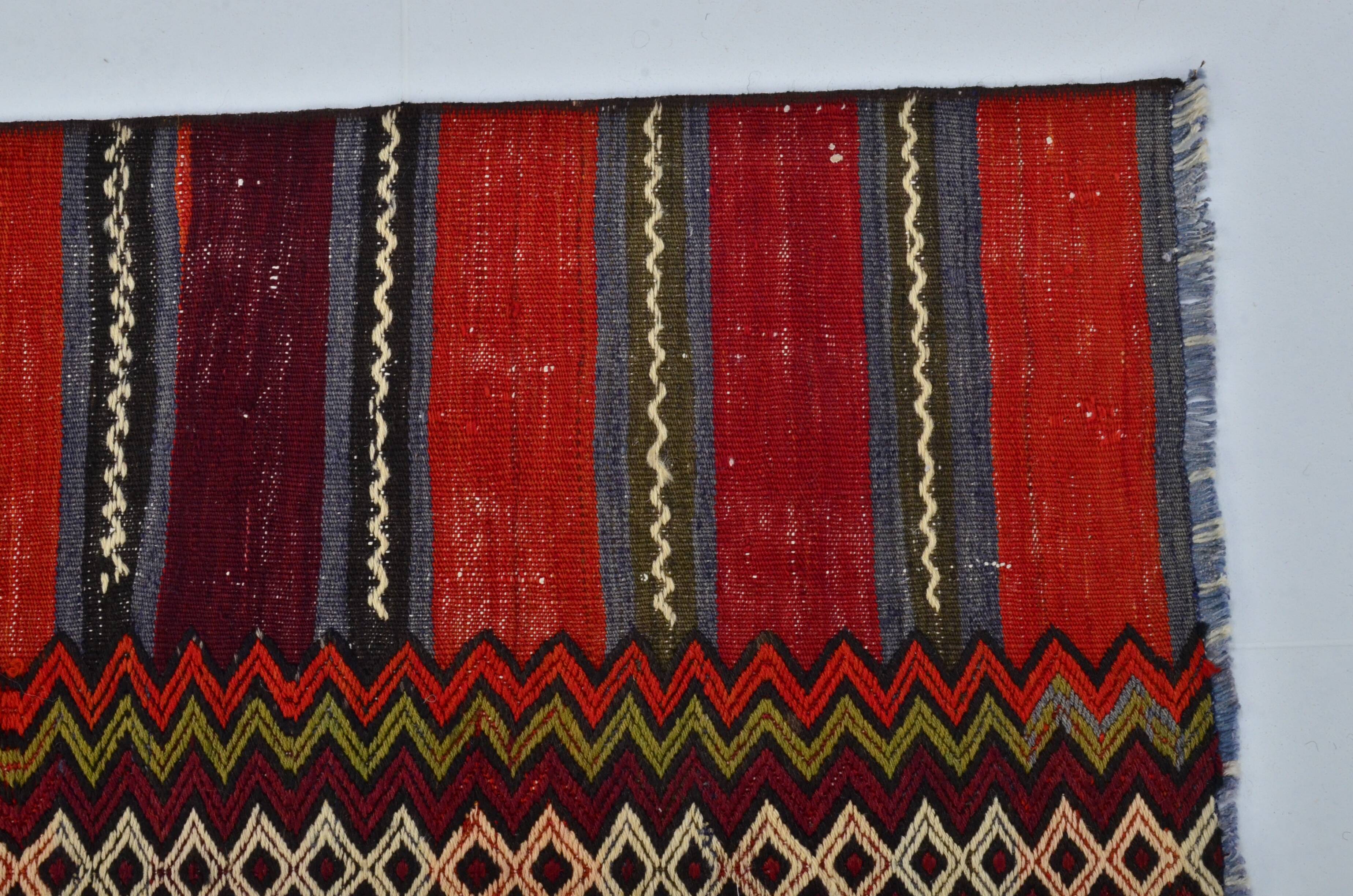 Antique Handwoven Anatolian Carpet sku 3411