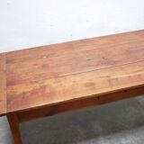 Vintage wooden farmhouse dining table