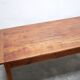 Vintage wooden farmhouse dining table
