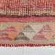 3x10 Turkish Red & Orange Vintage Runner Rug, 90x295Cm