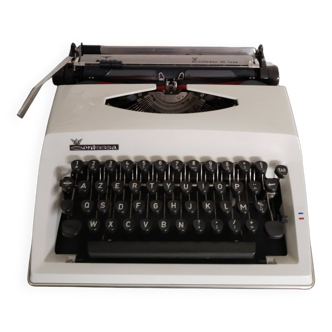 Machine à écrire  portable " Contessa  "  , en état de fonctionnement,  ruban neuf