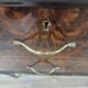 Mid Century 70's Chest of Drawers with Glass Top