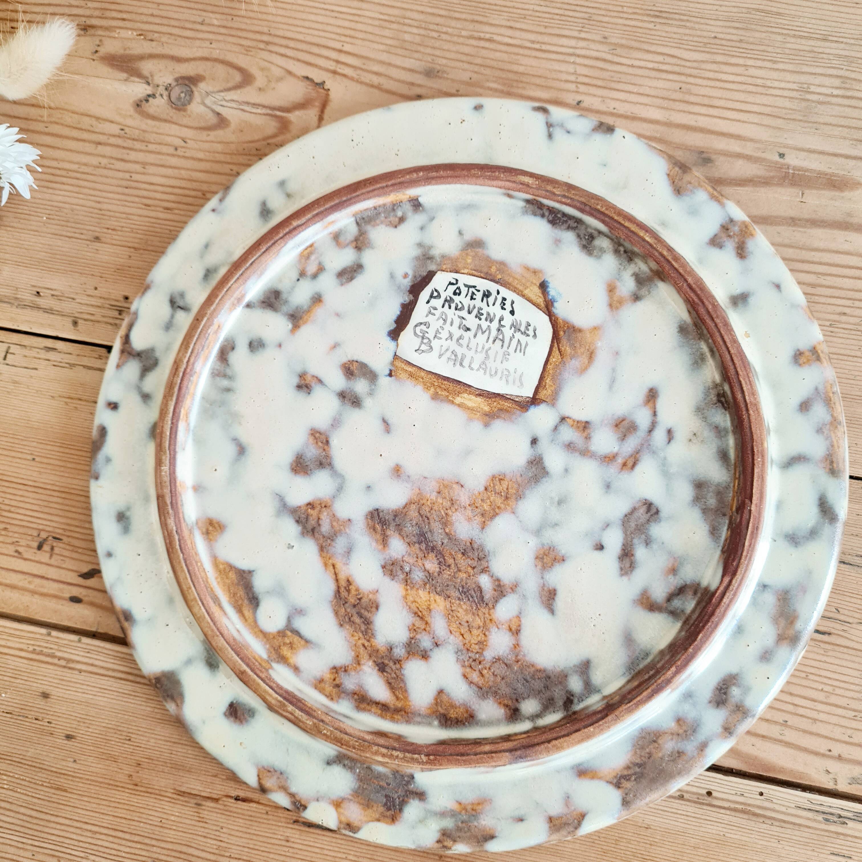 Vallauris ceramic trivet