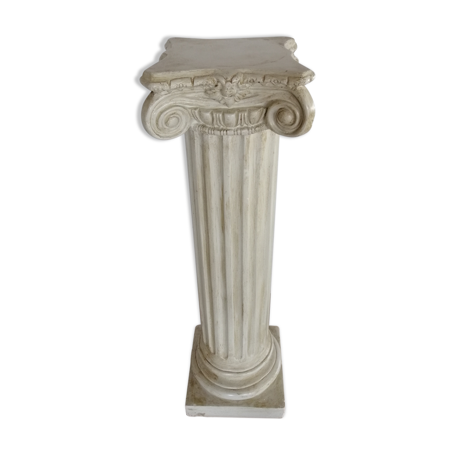 Plaster stele column