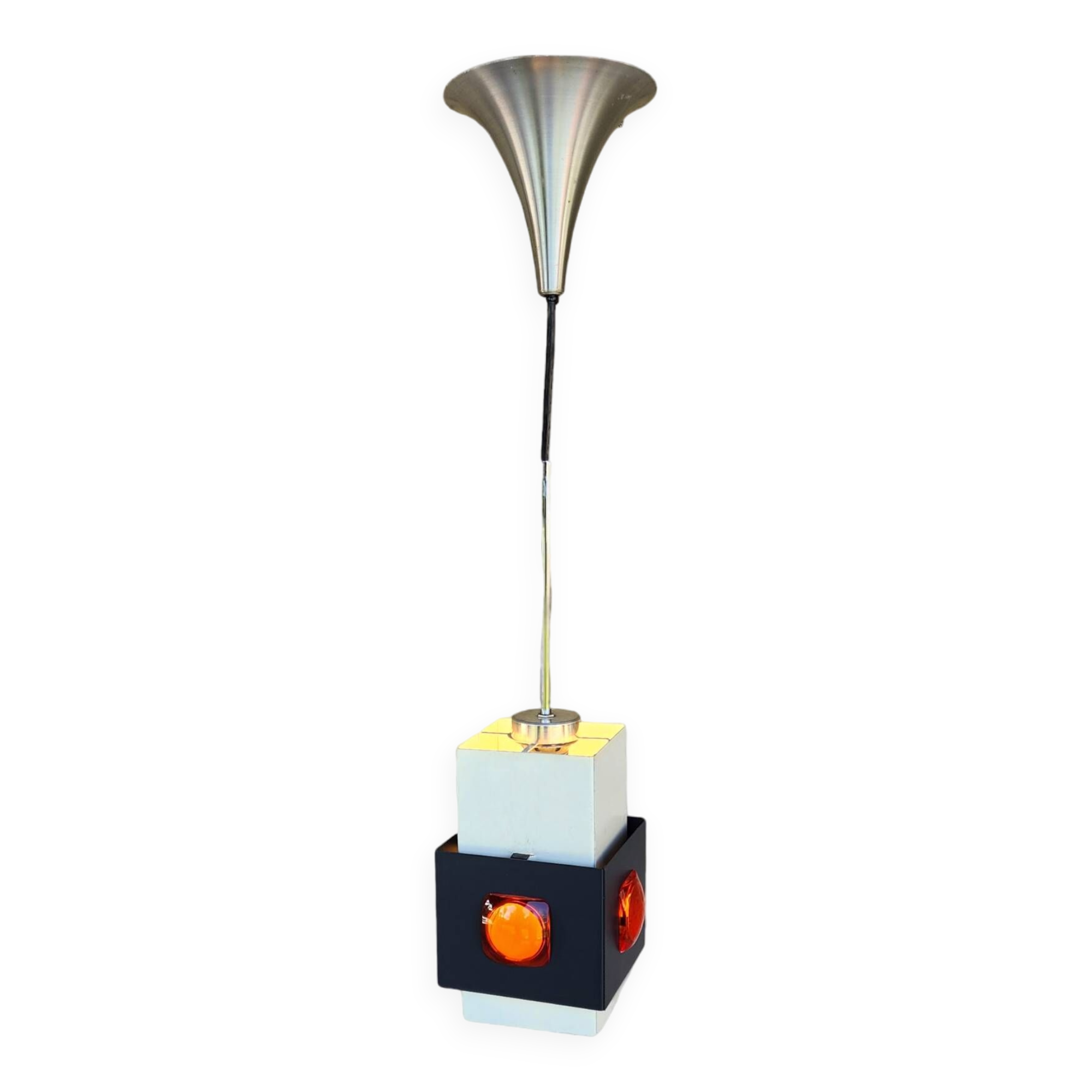 Vintage pendant light Denmark 1970