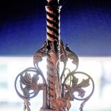 Large Antique Metal Chandelier