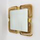 Mid-century Hillebrand lucite mirror, 1970s Germany