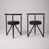 Black chair "Miss Dorn" Philippe Starck
