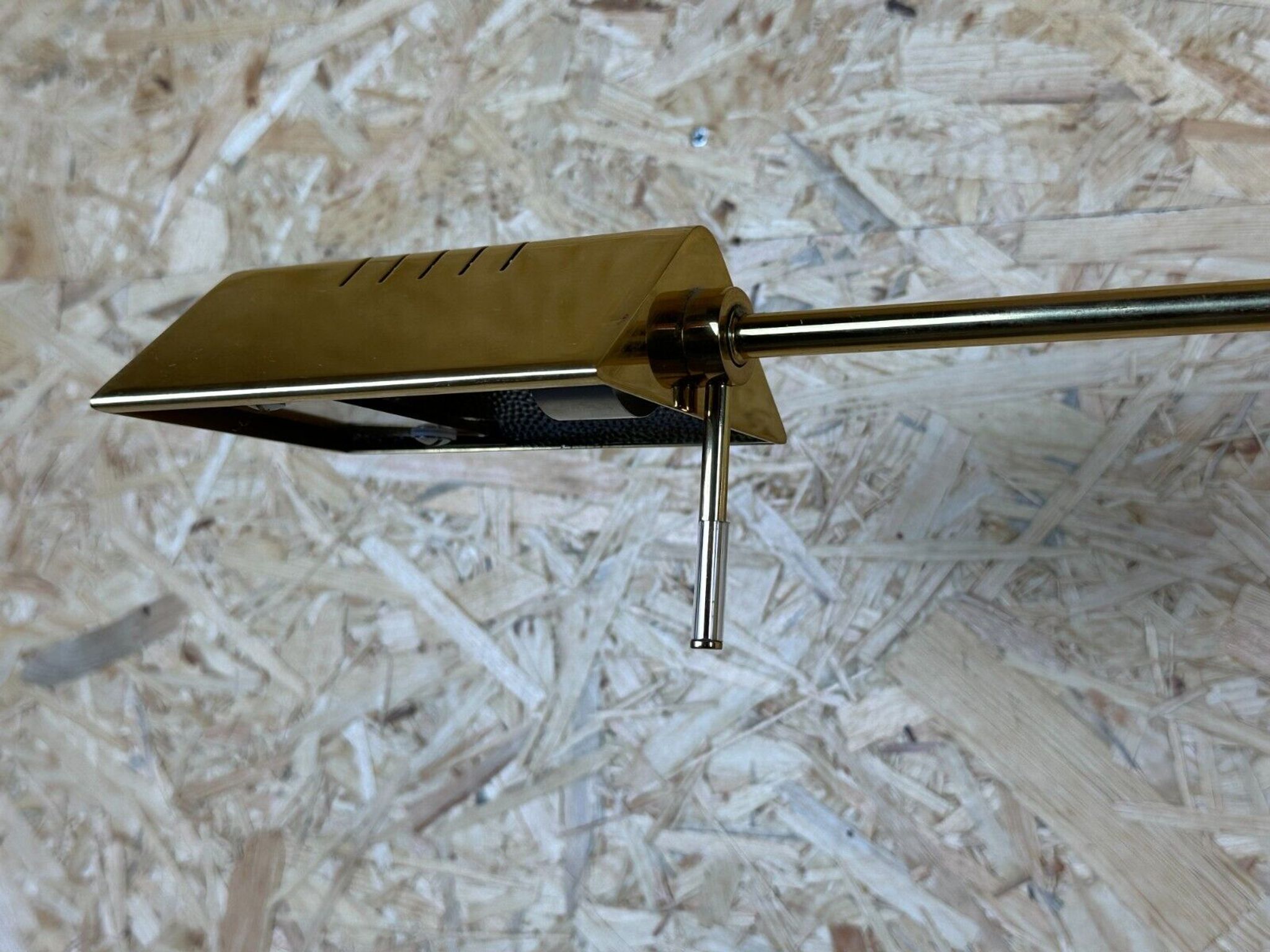 60s 70s wall lamp articulated brass Relco Made in Italy Design