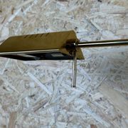 60s 70s wall lamp articulated brass Relco Made in Italy Design