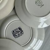 5 assiettes dépareillées