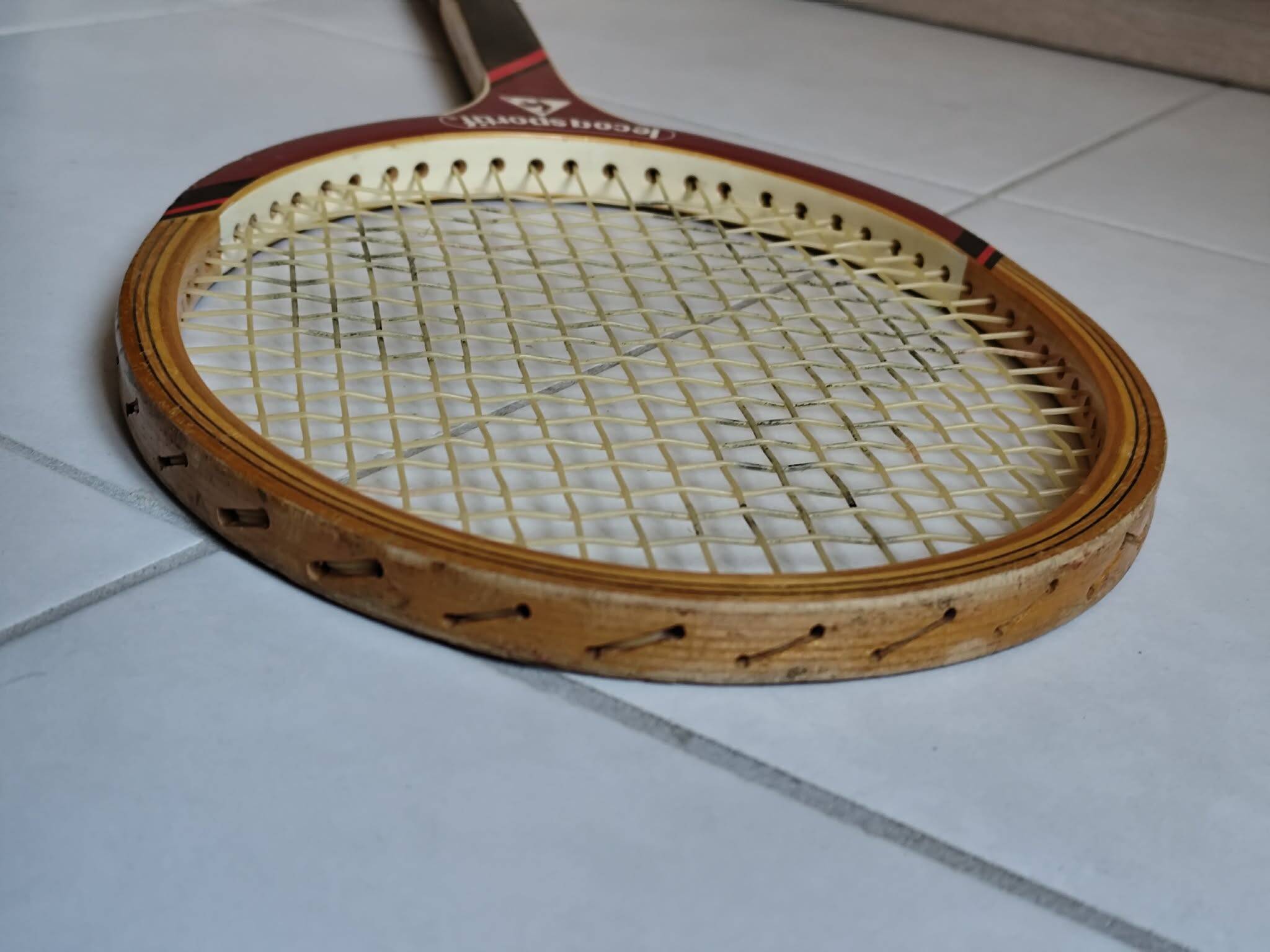 Racket Le Coq Sportif model Scorpion "Endorsed by Roscoe Tanner"