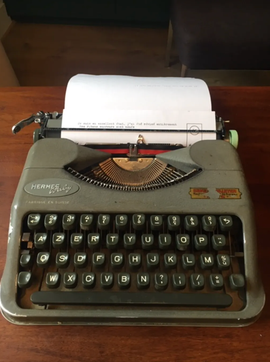 Hermes baby typewriter