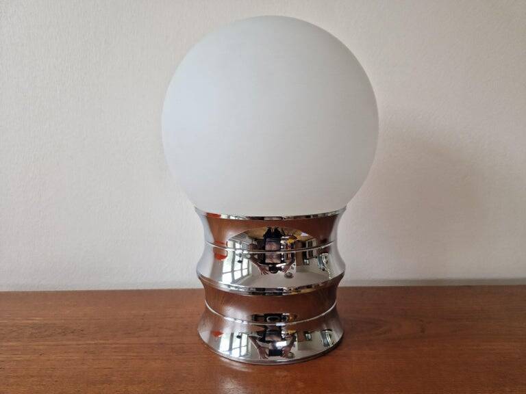 Large Rare Midcentury Table Lamp, Italy, 1970s