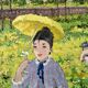 Suzanne Eisendieck (1908-1998) - Oil on canvas - "Sunday in the fields" - Signed