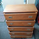 Chest of drawers style navy ragpicker