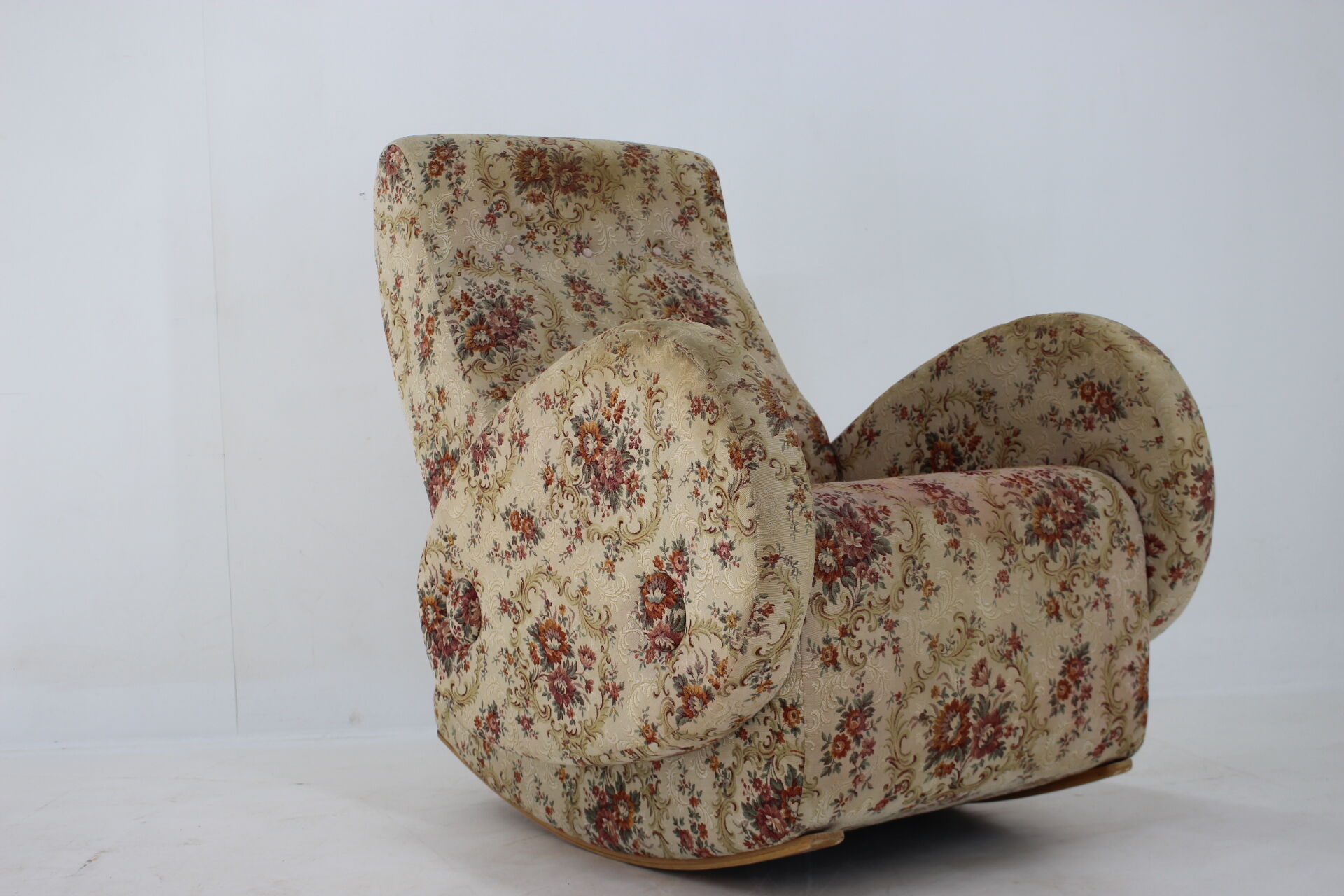 1960s rocking chair Czechoslovakia