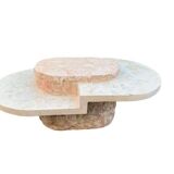 Stone coffee table