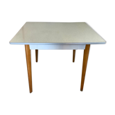 Vintage kitchen table wood and formica 1960
