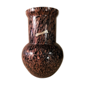 Vase Vincenzo Nason en verre aventurine de Murano - années 70