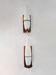 Vintage Danish design wall lamps brass 'Scandinavian lights'