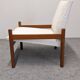 Scandinavian modernist rocking chair in teak, Denmark 1960.