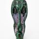 Brutalist Ceramic Mask Sculpture Postmodern Art Ceramic Head 30cm
