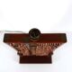 Ancien pied de lampe boulier, abacus chinois suanpan “lotus‑flower brand”