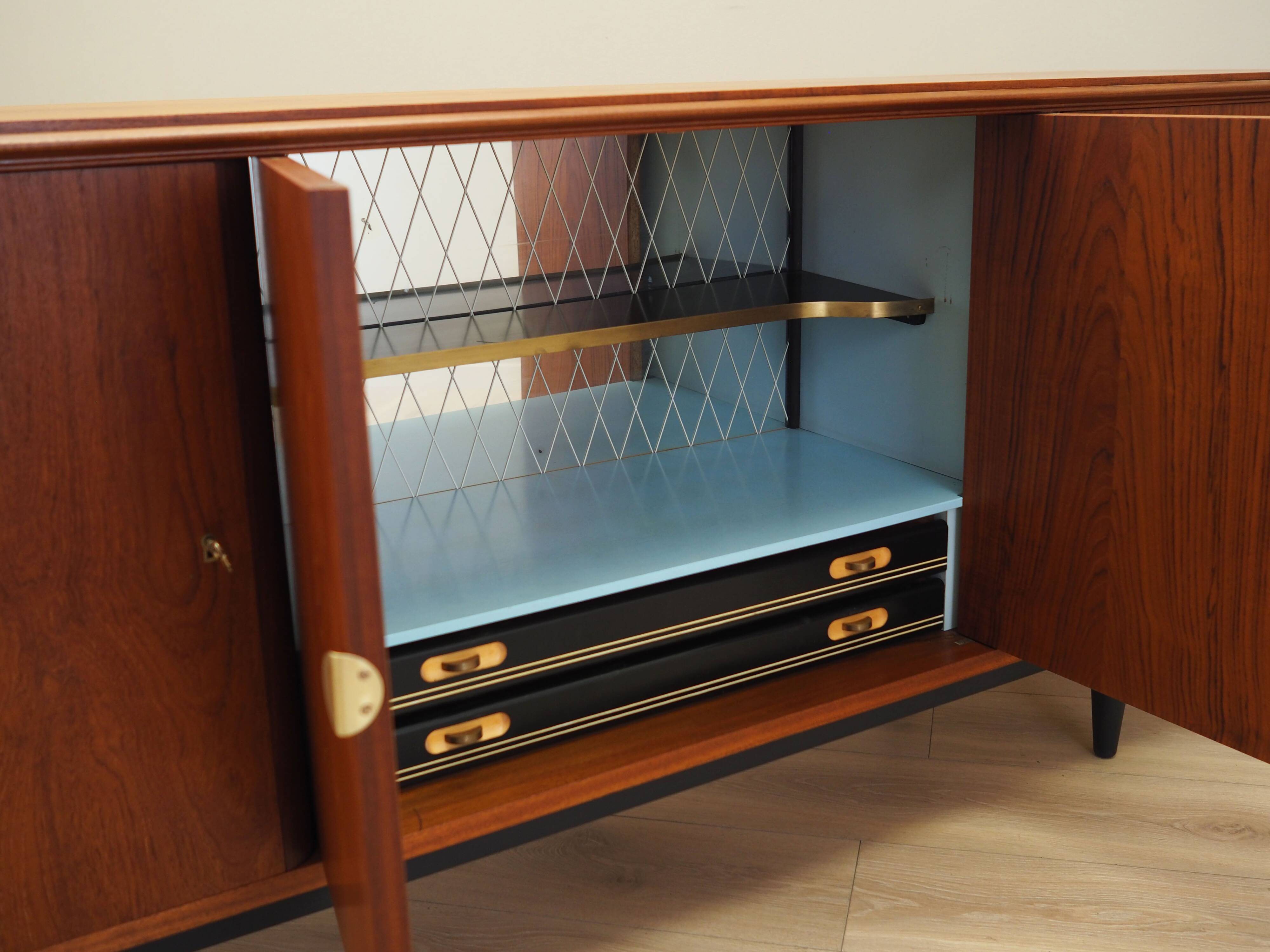 Teak sideboard, Danish design, 1970s, production: Denmark