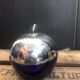Vintage apple sugar bowl / jam bowl with spoon