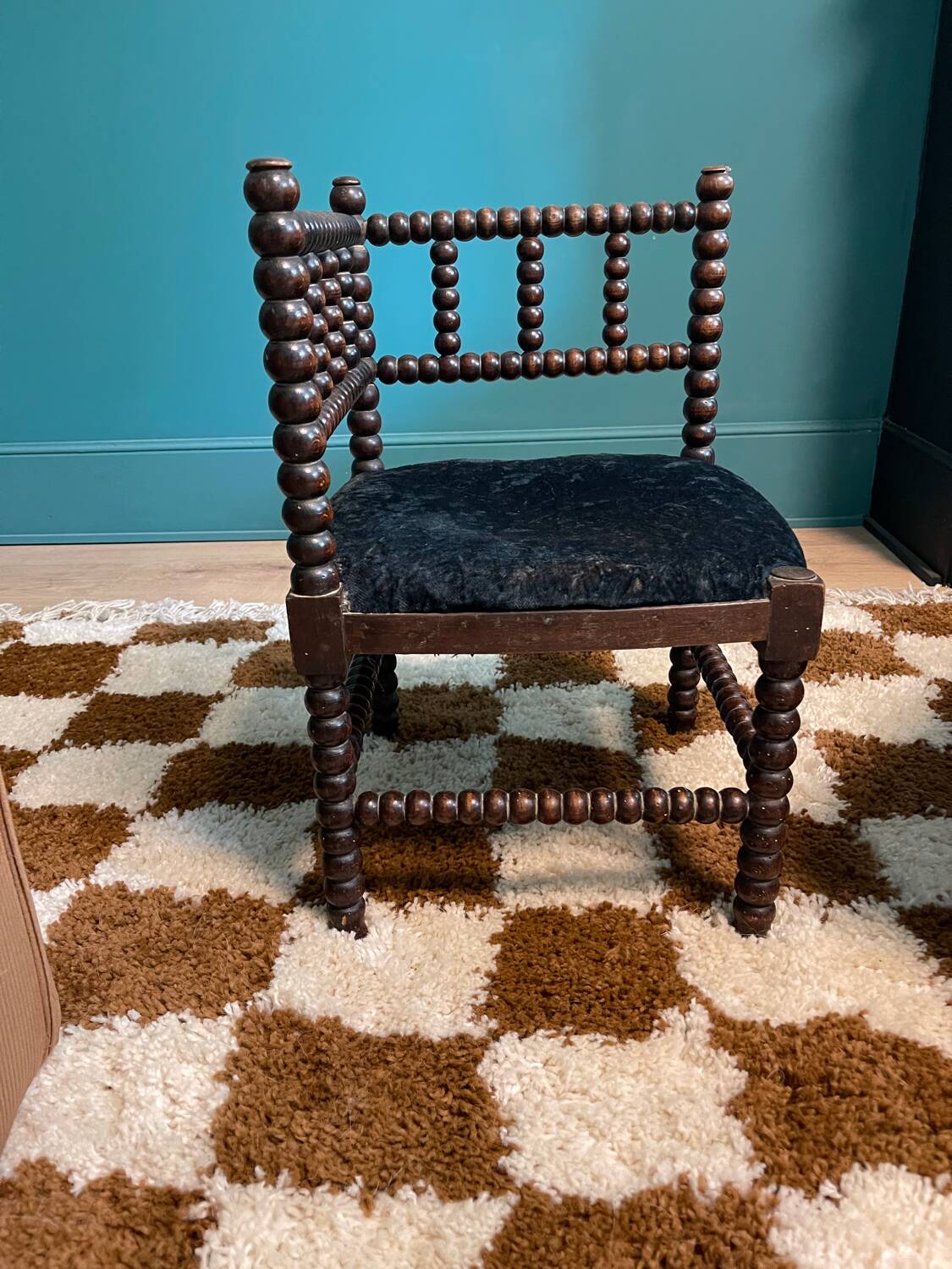 Small corner armchair