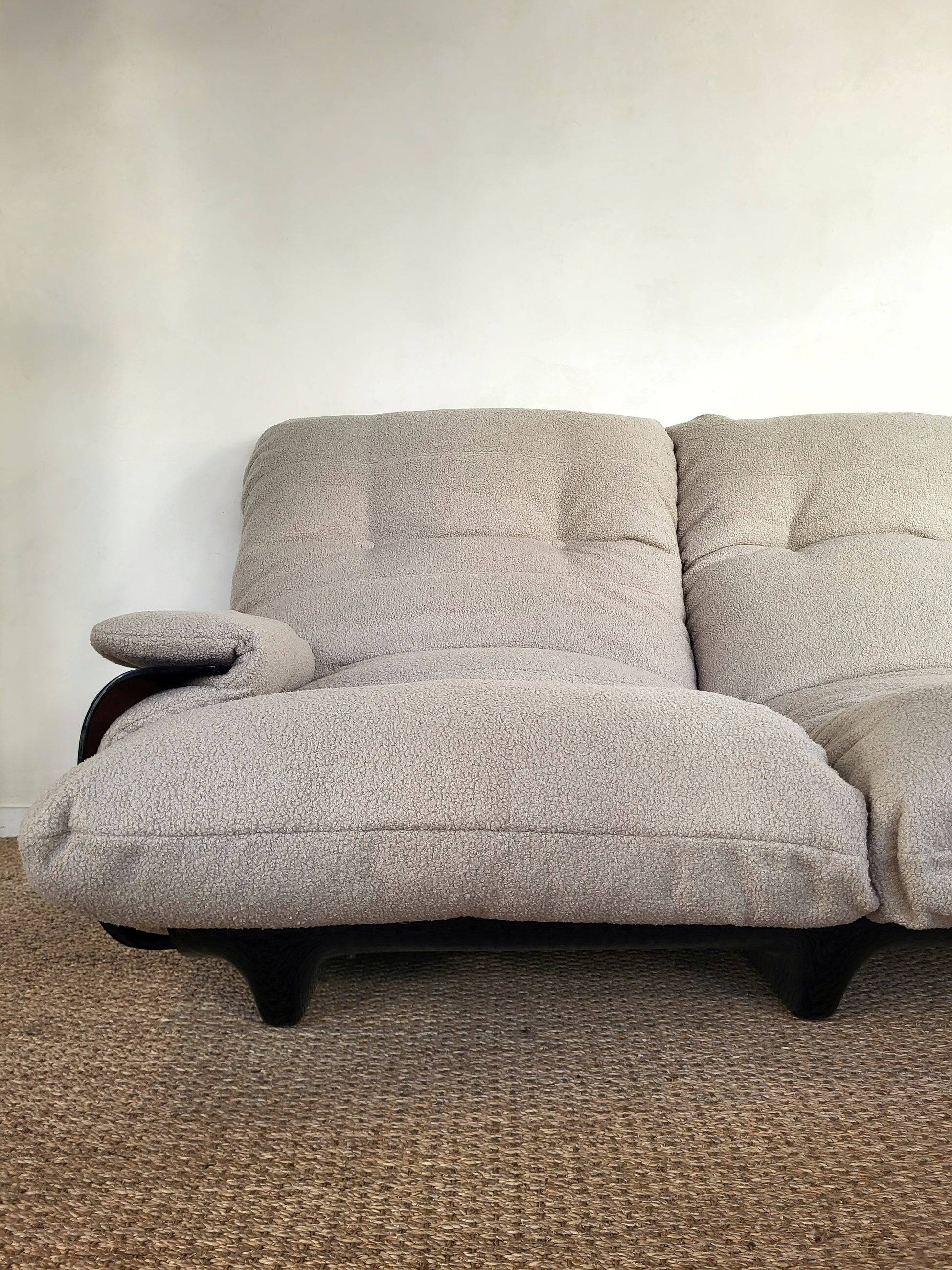 Marsala two-seater sofa