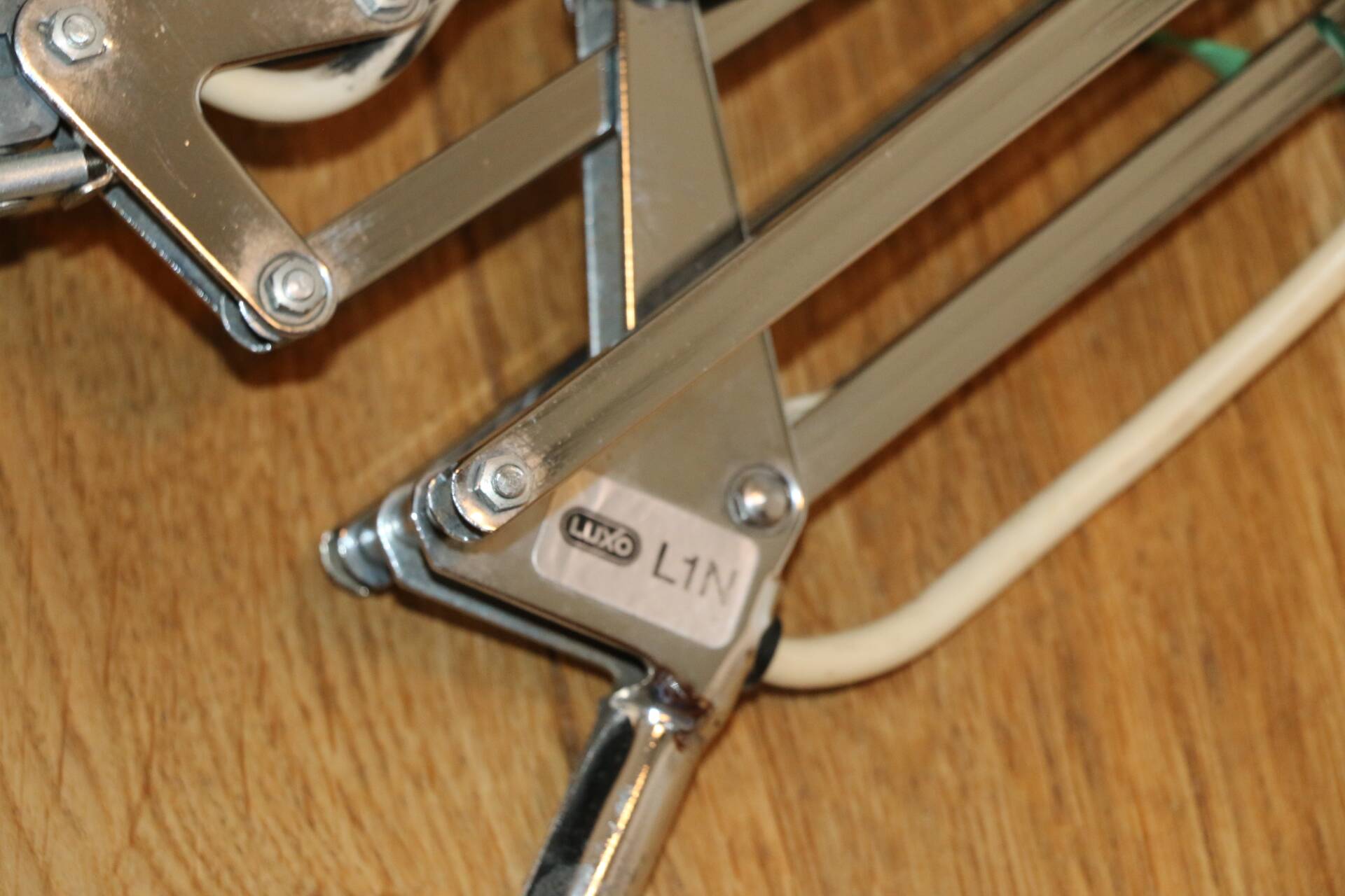 Luxo l1n black clamp lamp jacob jacobsen