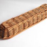 Long rattan basket