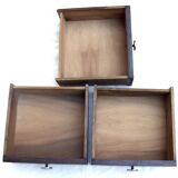 Art Deco furniture with three drawers