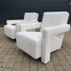Cassina Utrecht chair in Beige Bouclé, Gerrit Rietveld, in NEW CONDITION!!