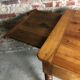 Table de ferme en merisier fin XIX eme