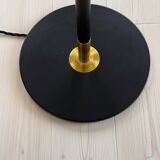 Modern mid-century floor lamp by Aage Petersen, for Le Klint, Denmark, 1970s.