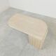 Vintage travertine coffee table, 1970s