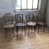 Lot 4 bistro chairs Thonet No.19, 20 & 208
