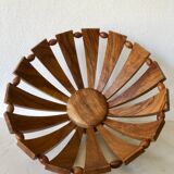 Wooden fruit basket
