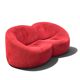 Red Pumpkin Sofa for 2 - Pierre Paulin - Ligne Roset (circa 2000)