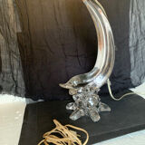 Cast crystal lamp