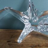 Daum France starfish crystal candlesticks