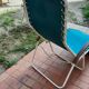 Chaise longue basculante