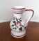 Vase vintage en faïence fleur décor Strasbourg