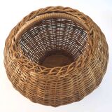 Large rattan amphora basket