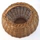 Grand panier amphore rotin